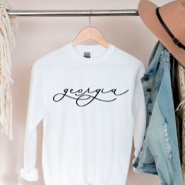 Georgia Script State Women's Sweatshirt