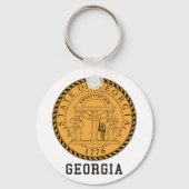 Georgia Seal Sleutelhanger (Voorkant)