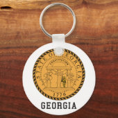 Georgia Seal Sleutelhanger (Voorkant)