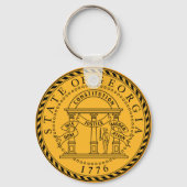 Georgia Seal Sleutelhanger (Voorkant)