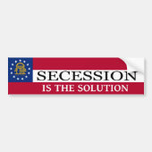 Georgia Secsion Bumpersticker (Voorkant)
