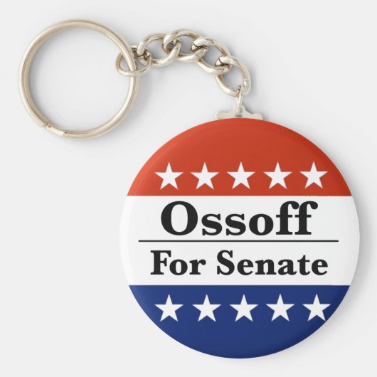 Georgia-senator Jon Ossoff herkozen in 2026 Sleutelhanger (Voorkant)