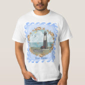 Georgia Shells Lighthouse T-Shirt (Voorkant)