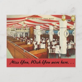 Georgia, Ship-A-Hoy, Atlanta Briefkaart