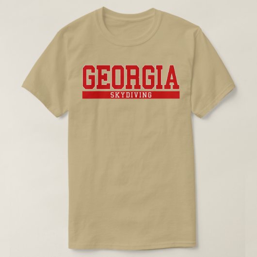 Georgia Skydiving T-shirt (Design voorkant)