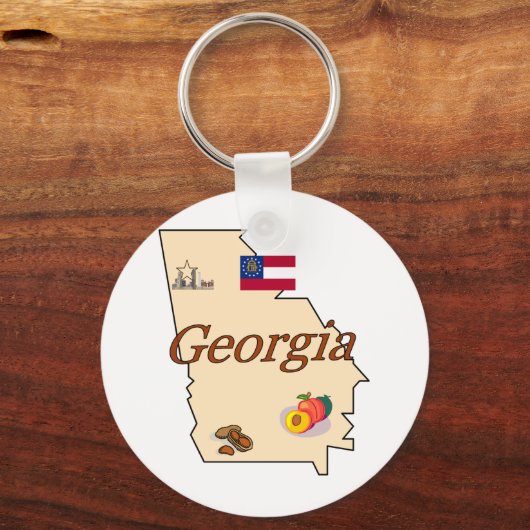 Georgia Sleutelhanger (Voorkant)