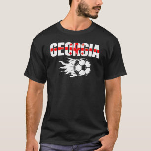 Georgia Soccer Fans Jersey - Georgische vlag T-shirt