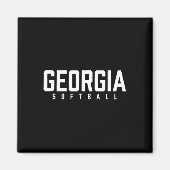 Georgia Softll  Magneet (Voorkant)