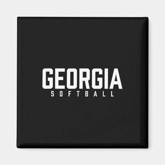 Georgia Softll Magneet (Voorkant)
