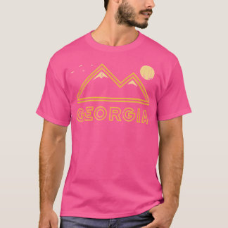 Georgia Souvenir Hiking Mountains Sunset S T-shirt