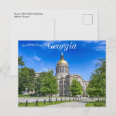 Georgia State Capitol Building in Atlanta Georgia Briefkaart (Voorkant / Achterkant)