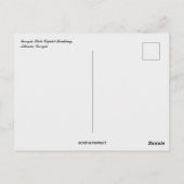 Georgia State Capitol Building in Atlanta Georgia Briefkaart (Achterkant)