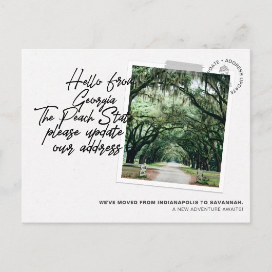 Georgia State Destination Bewegende Aankondiging (Voorkant)