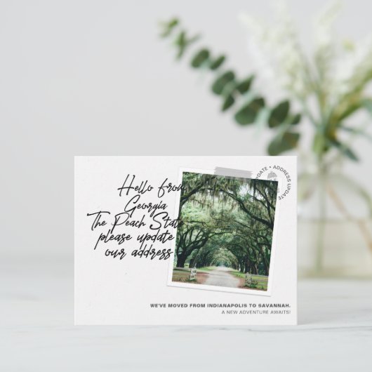 Georgia State Destination Bewegende Aankondiging (Staand voorkant)