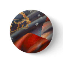 Georgia State Flag Schilderen Button