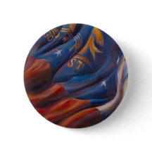 Georgia State Flag Schilderen Button