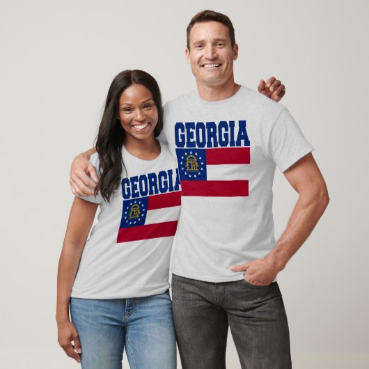 Georgia State Flag T-Shirt (Unisex)