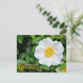 Georgia State Flower: Cherokee Roos Briefkaart (Staand voorkant)