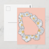 Georgia State Flower - Cherokee Roos Briefkaart (Voorkant / Achterkant)
