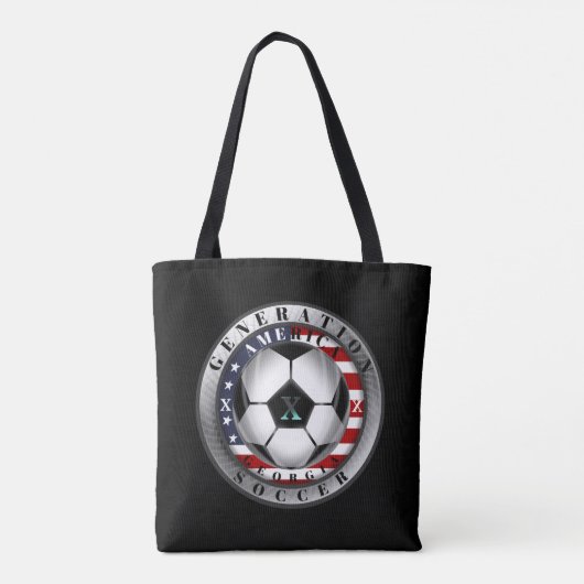 Georgia State Generation X American Soccer Tote Bag (Achterkant)