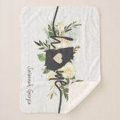 Georgia State heeft uw rustieke thuisstad geperson Sherpa Deken (Voorkant)