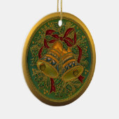 Georgia State-kerstversiering Keramisch Ornament (Rechts)