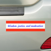 Georgia State Motto Bumpersticker (Op auto)