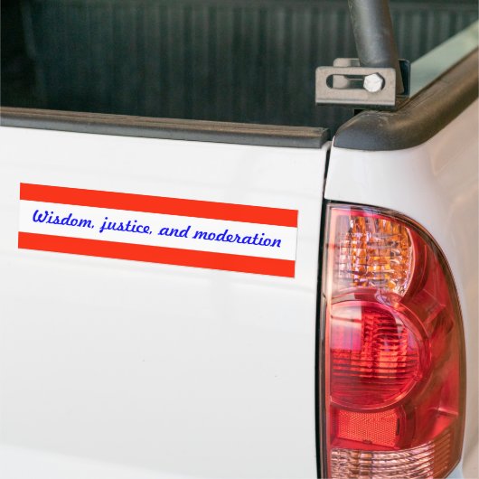 Georgia State Motto Bumpersticker (Op Truck)