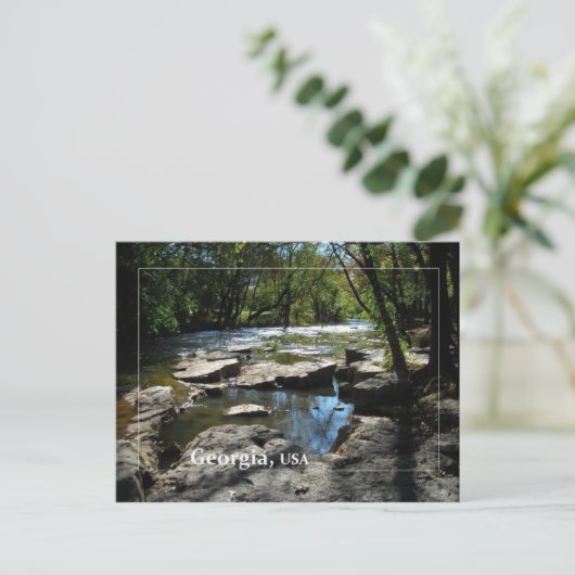 Georgia State Postcard Briefkaart (Staand voorkant)