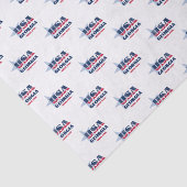 Georgia State Pride Tissue Paper Tissuepapier (Detail)