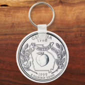 Georgia State Quarter Sleutelhanger (Voorkant)