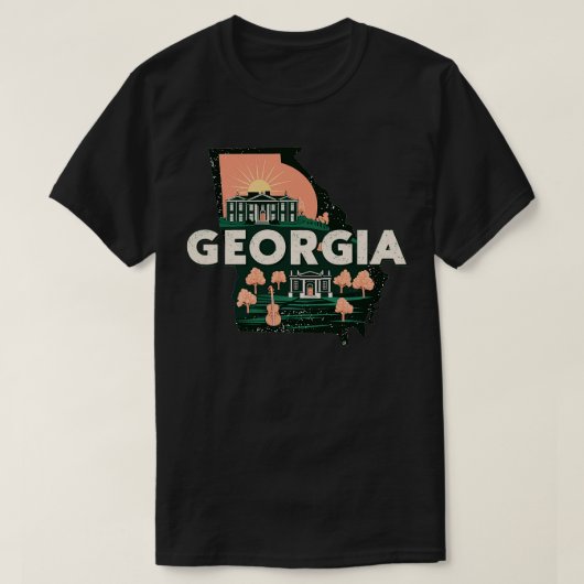 Georgia State T-shirt (Design voorkant)