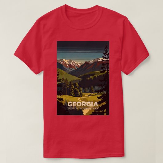 Georgia State Travel TShirt 3 (Design voorkant)
