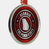 "Georgia Steel" Ornamenten (rood) (Rechts)