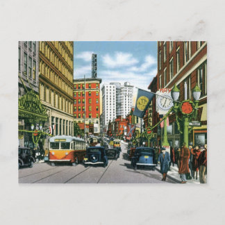 Georgia Street Scene Briefkaart