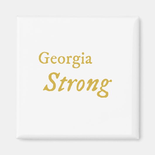 Georgia Strong Magneet (Voorkant)