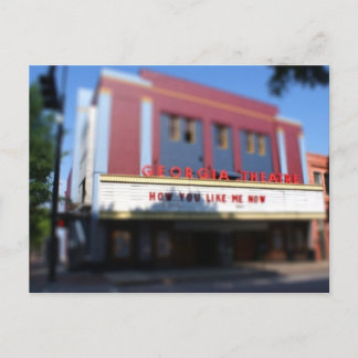 Georgia Theater Briefkaart