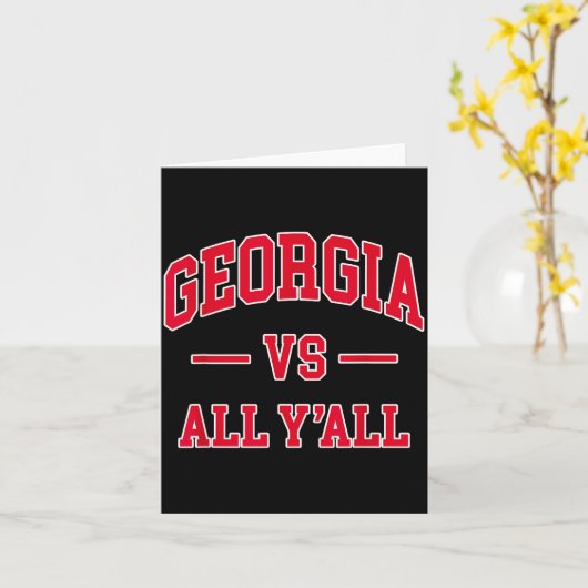 Georgia - Throwback Design - Clic Kaart (Gele Bloem)