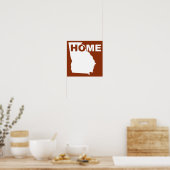 Georgia Thuis Weg Van Poster Staat Bord (Keuken)
