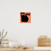 Georgia Thuis Weg Van Poster Staat Bord (Keuken)