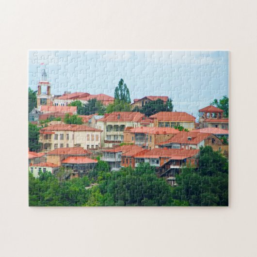 Georgia Town Landschap Legpuzzel (Horizontaal)