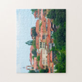Georgia Town Landschap Legpuzzel (Verticaal)