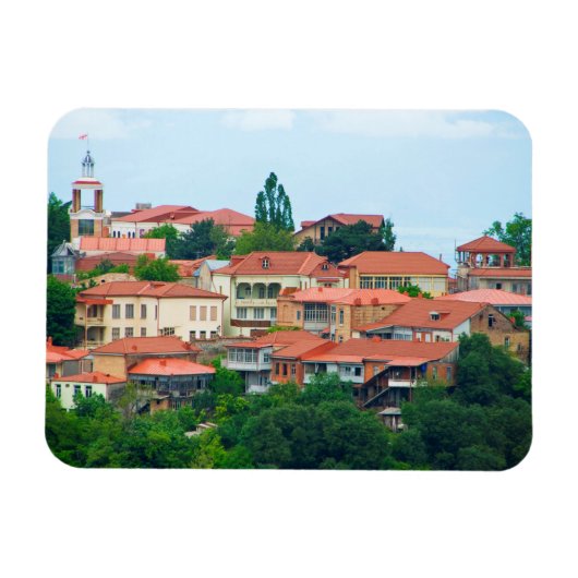 Georgia Town Landschap Magneet (Horizontaal)