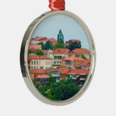 Georgia Town Landschap Metalen Ornament (Rechts)