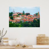 Georgia Town Landschap Poster (Keuken)