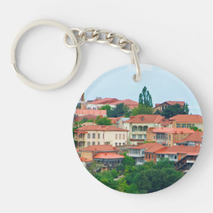 Georgia Town Landschap Sleutelhanger