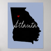 Georgia Town Poster (Voorkant)