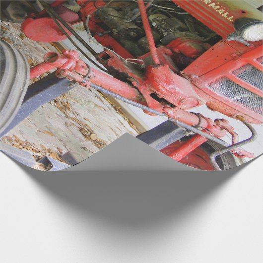 Georgia tractor cadeaupapier (Hoek)