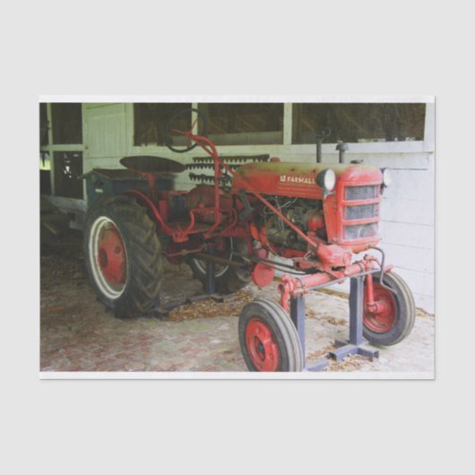 Georgia tractor tissuepapier (Voorkant)