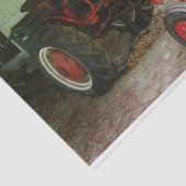 Georgia tractor tissuepapier (Detail)